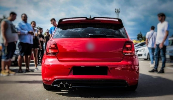 Polo Mk5 6r-6c Spoiler Oettinger Tavan Spoyler Parlak Siyah 2009-2017