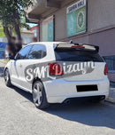 Polo Mk5 6r-6c Spoiler Oettinger Tavan Spoyler Parlak Siyah 2009-2017-3