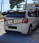 Polo Mk5 6r-6c Spoiler Oettinger Tavan Spoyler Parlak Siyah 2009-2017-5