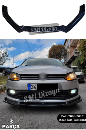 volkswagen polo mk5 ön lip 3 parça