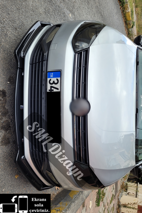 volkswagen polo mk5 ön lip ek 3 parça