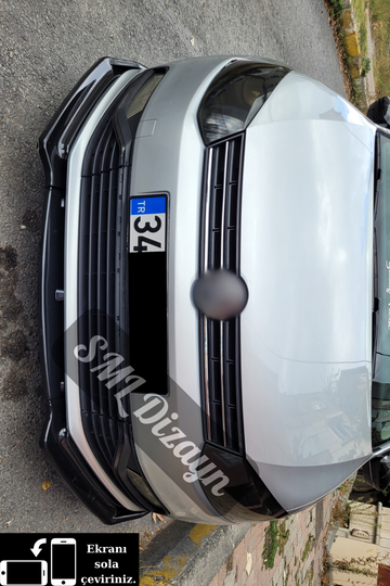 volkswagen polo mk5 ön lip ek 3 parça