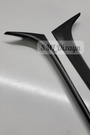 rear window side spoiler wings  for 2009-2010-2011-2012-2013-2014-2015-2016-2017 volkswagen polo 6r-6c