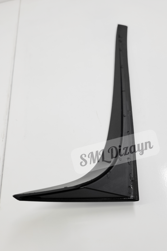 2009-2010-2011-2012-2013-2014-2015-2016-2017 volkswagen polo spoiler bıçağı çıtası eki