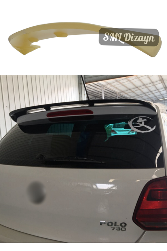 volkswagen polo mk5 6r-6c spoiler spoyler