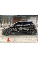 side skirts lips for volkswagen polo mk5