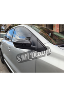 bat mirror cover for volkswagen polo 6r-6c