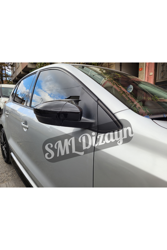 bat mirror cover for volkswagen polo 6r-6c