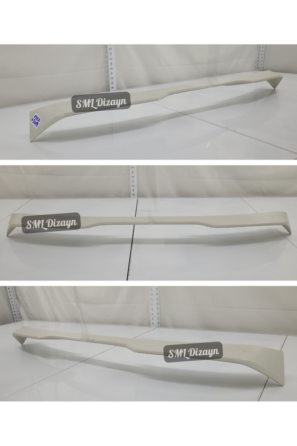 rear trunk spoiler for volkswagen polo mk6