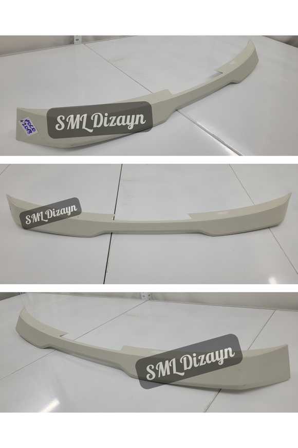 rear trunk spoiler for volkswagen polo mk6