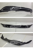 volkswagen polo mk6 nikelajlı difizör egzoz görünüm 