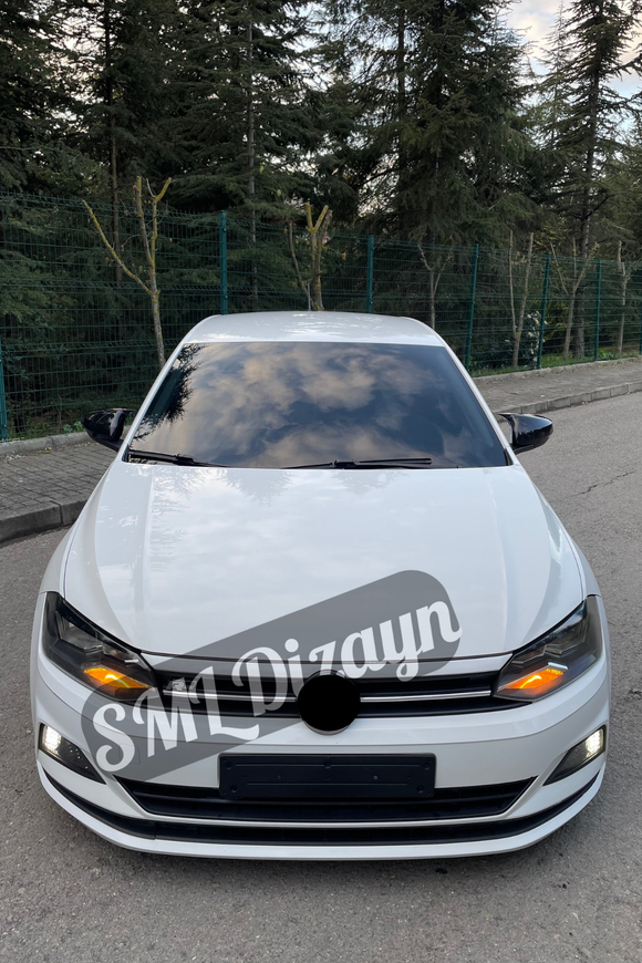 volkswagen polo mk6 batman-yarasa ayna kapağı