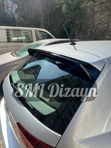 Volkswagen Polo Mk6.5 R-Line / GTI Style Tavan Spoiler - Parlak Siyah Piano Black (2021-2024+)