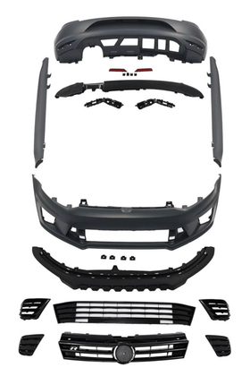 volkswagen polo wrc ön arka tampon body kit seti