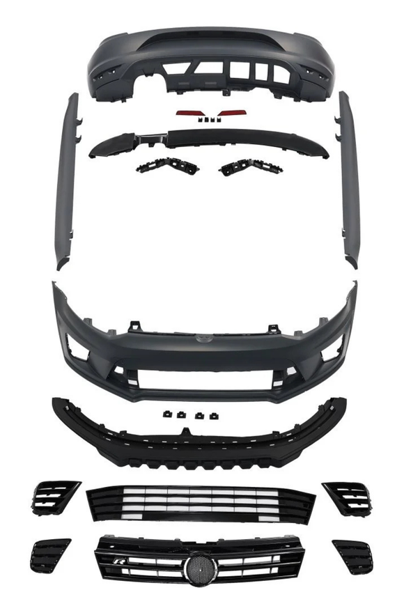 volkswagen polo wrc ön arka tampon body kit seti