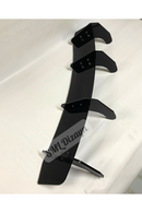 Scirocco R Arka Tampon için 4lü Flap-Bıçak-Lip Parlak Siyah 2009-2017-4