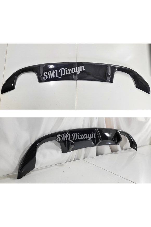 rear diffuser lip for 2008-2009-2010-2011-2012-2013 volkswagen scirocco 