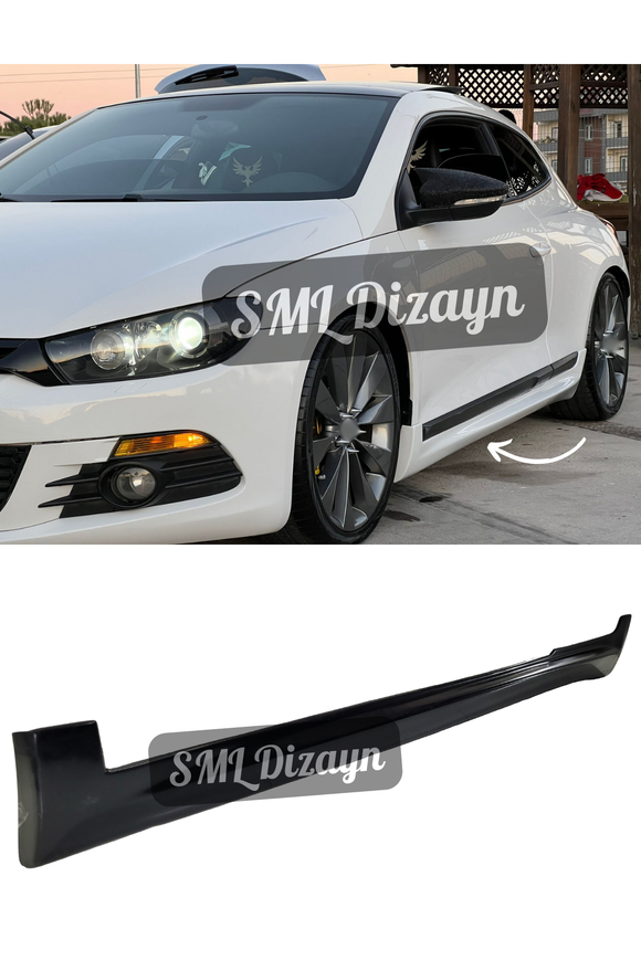 side skirts lips for volkswagen scirocco