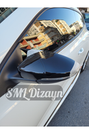 bat mirror cover for volkswagen scirocco 