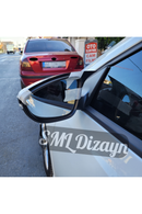 2008-2009-2010-2011-2012-2013-2014-2015-2016-2017 volkswagen scirocco batman-yarasa ayna kapağı