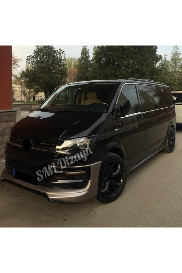 front lip splitter for 2016-2017-2018-2019-2020 volkswagen transporter t6
