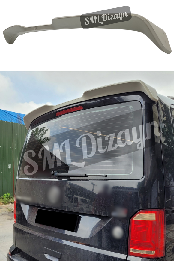 volkswagen transporter t6 bagaj spoiler