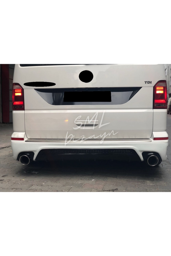 2011-2012-2013-2014-2015-2016-2017-2018-2019-2020-2021-2022-2023 volkswagen transporter arka ek tampon difüzör difizör