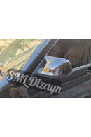 bat mirror cover for 2010-2011-2012-2013-2014-2015-2016-2017-2018-2019-2020 volkswagen transporter t5.5-t6-t6.1 caravelle