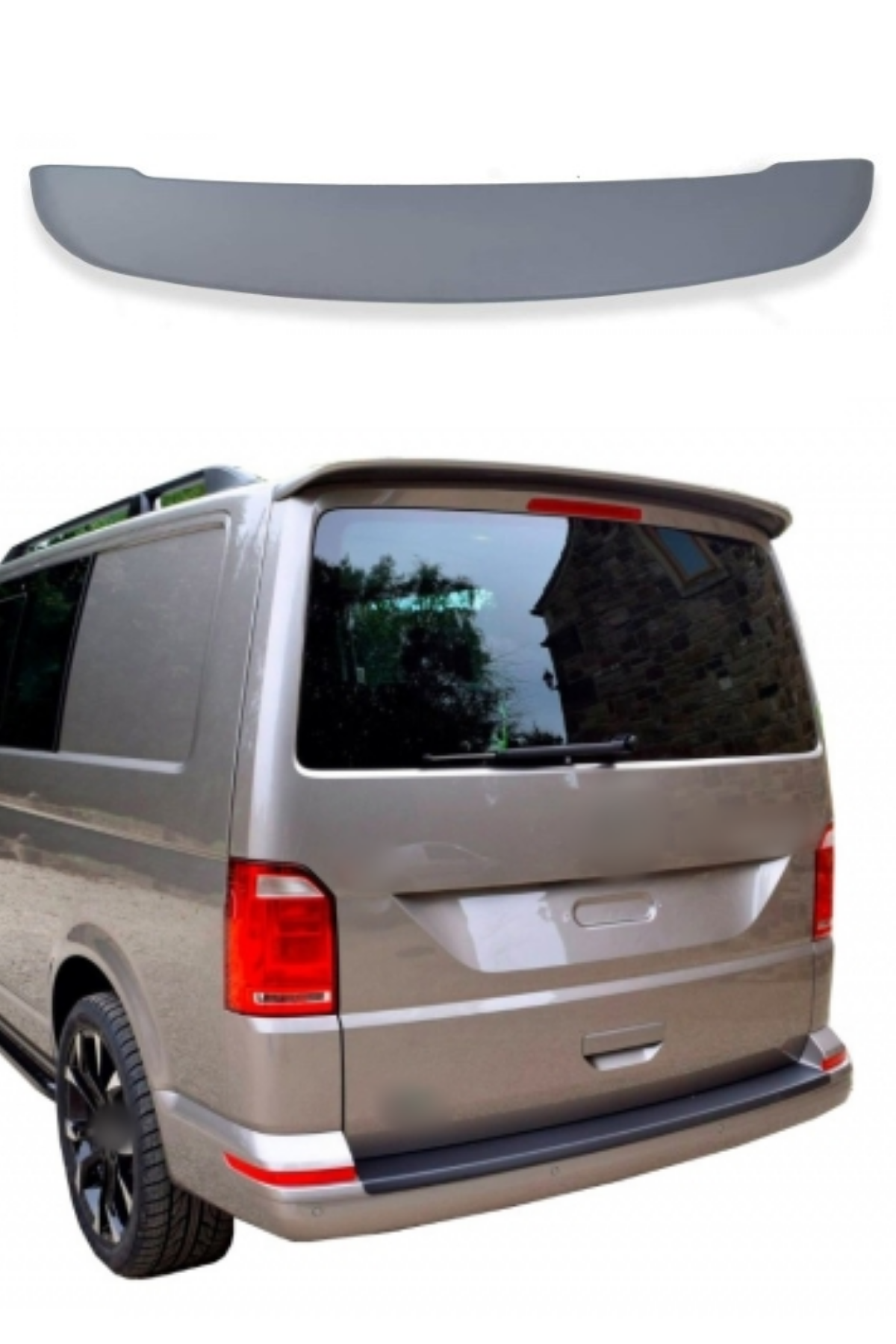 Transporter Rear Spoiler VW Transporter T6.1 Ön Ek, Spoiler & Difüzör (2021-2024) - SML Dizayn