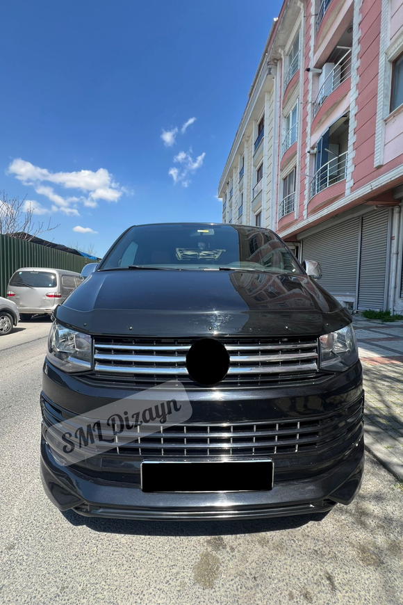 front lip splitter for 2016-2017-2018-2019-2020 volkswagen transporter t6