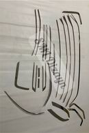 2021-2022-2023-2024 transporter t6.1 krom ön tampon seti panjur seti nikelaj