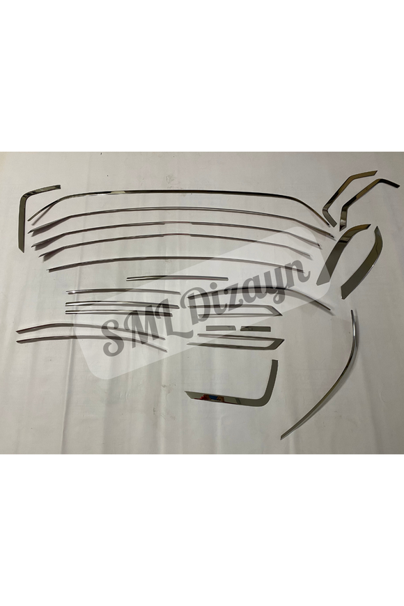 2021-2022-2023-2024 transporter ön panjur tampon nikelaj full set