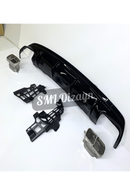 rear diffuser for w117 cla