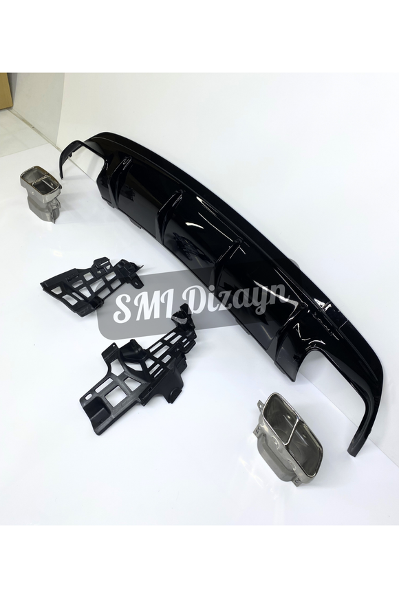rear diffuser for w117 cla