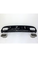 rear diffuser for w176 a45