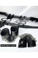 rear diffuser and exhaust for w177 amg