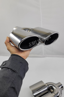 w204 c63 çiftli egzoz ucu