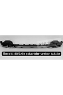 w205 difüzör coupe uyumlu