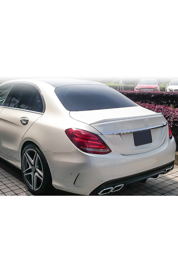 rear trunk spoiler for mercedes w205