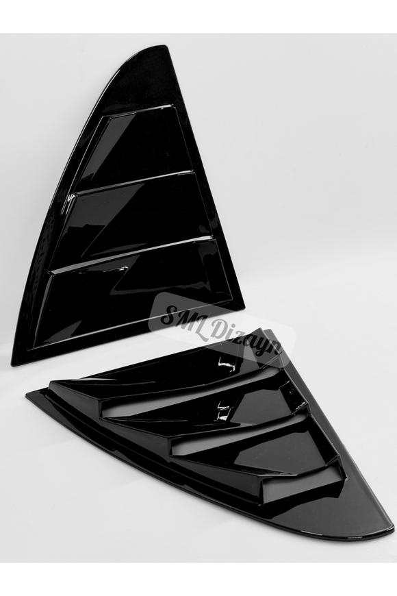 quarter window louvers for mercedes w205